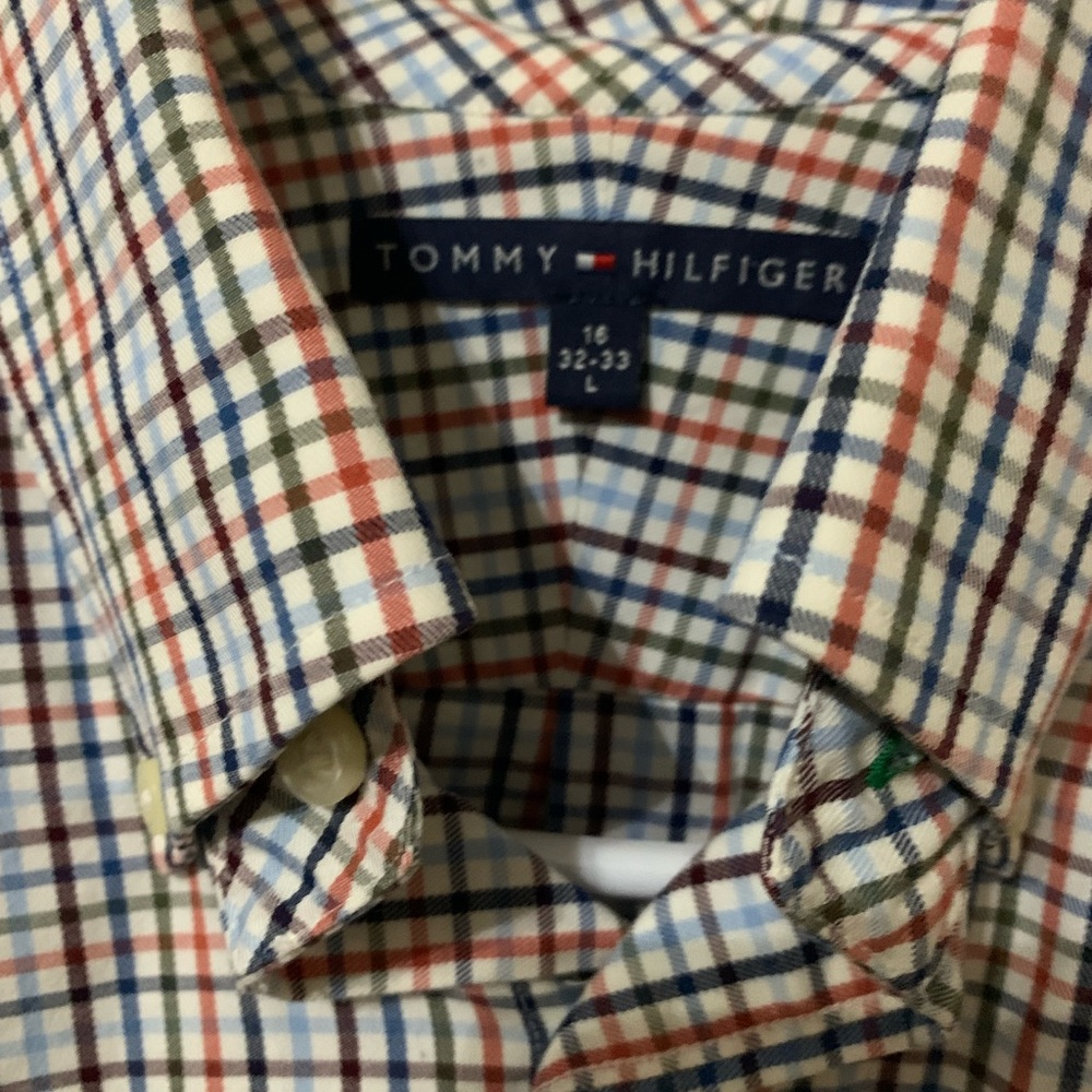 Tommy Hilfiger Plaid Button Down